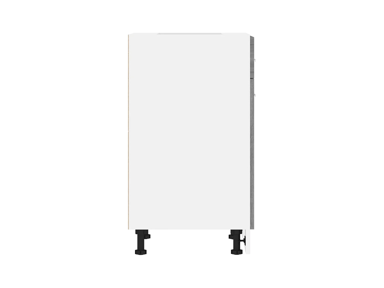 Armoire de plancher à tiroir Sonoma gris 50x46x81,5 cm