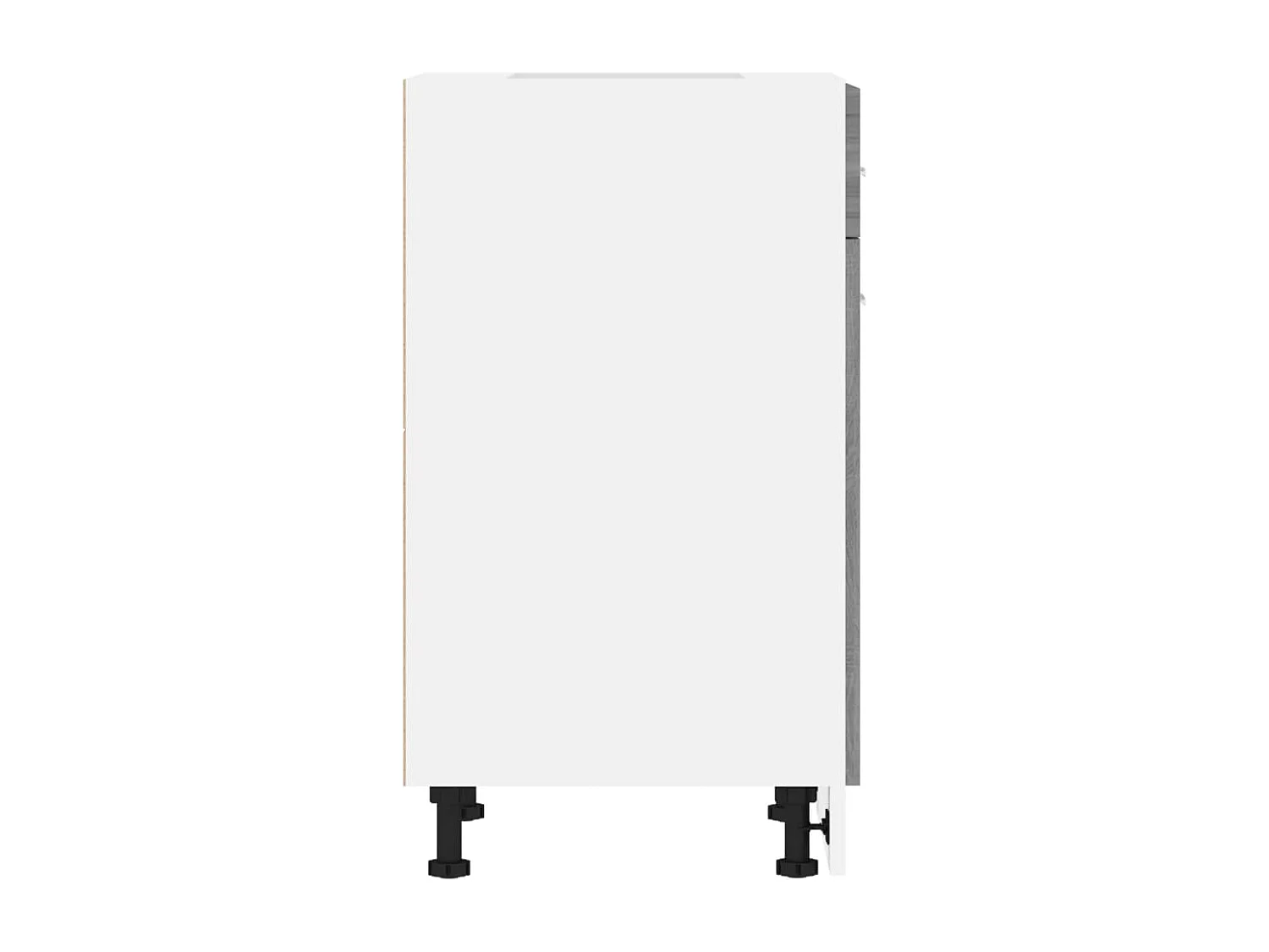 Armoire de plancher à tiroir Sonoma gris 50x46x81,5 cm