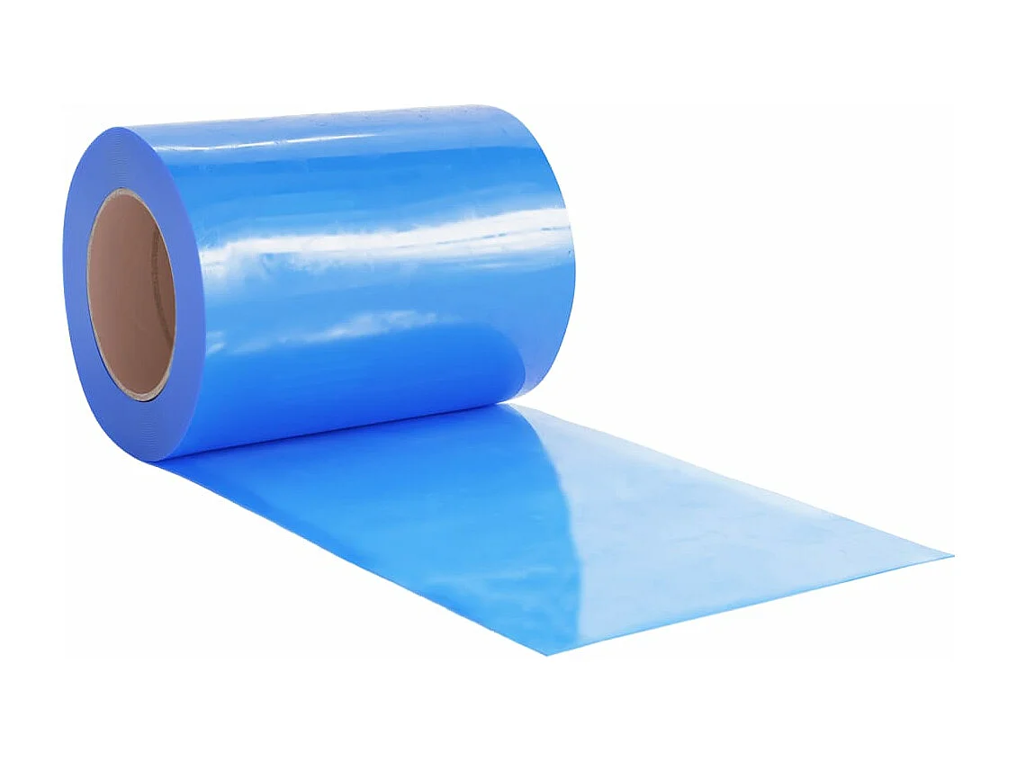 Tenda per porta blu 300 mmx2,6 mm 25 m PVC