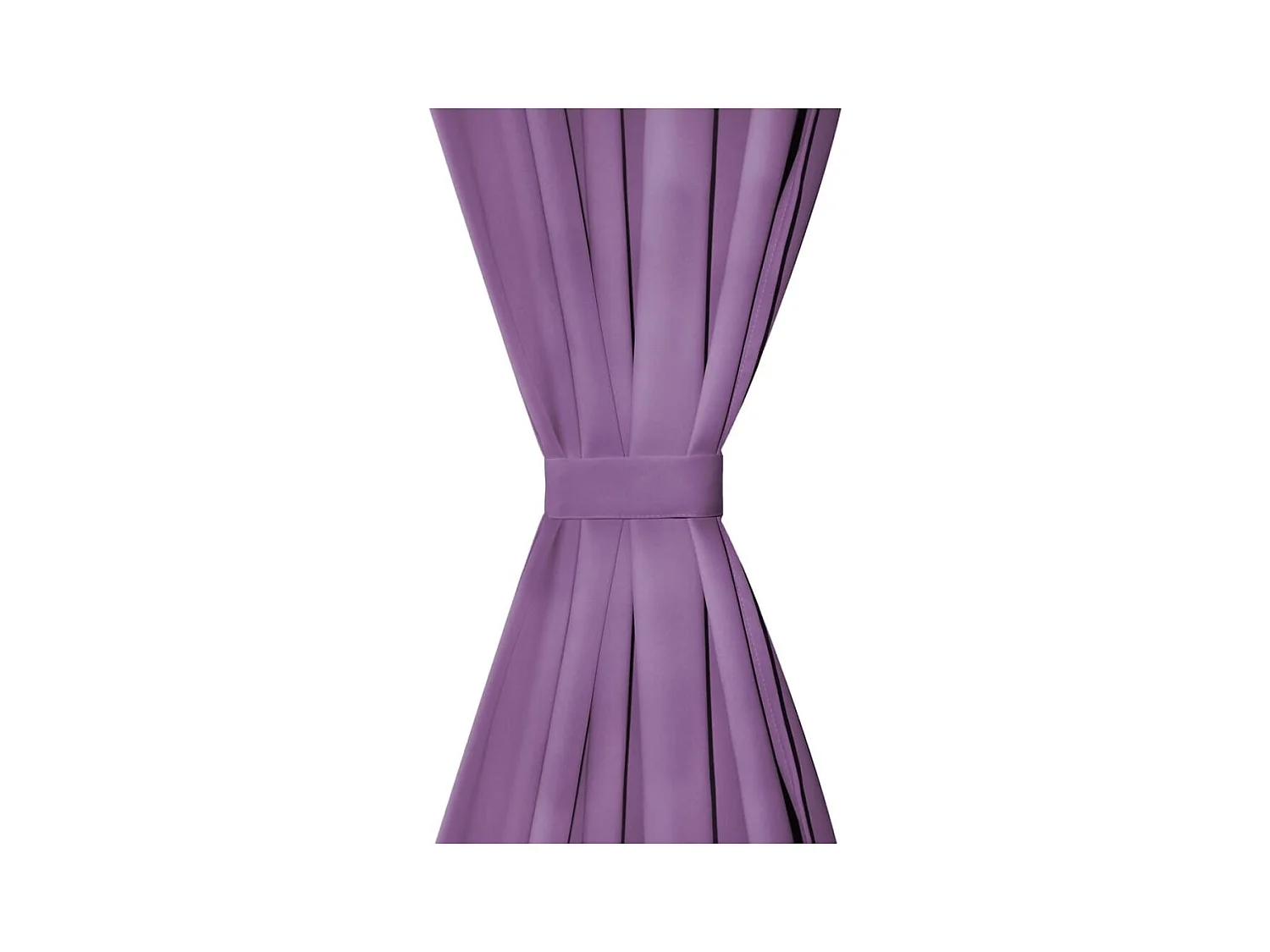 Rideau occultant avec boucles 2 pcs 140 x 225 cm Lilas