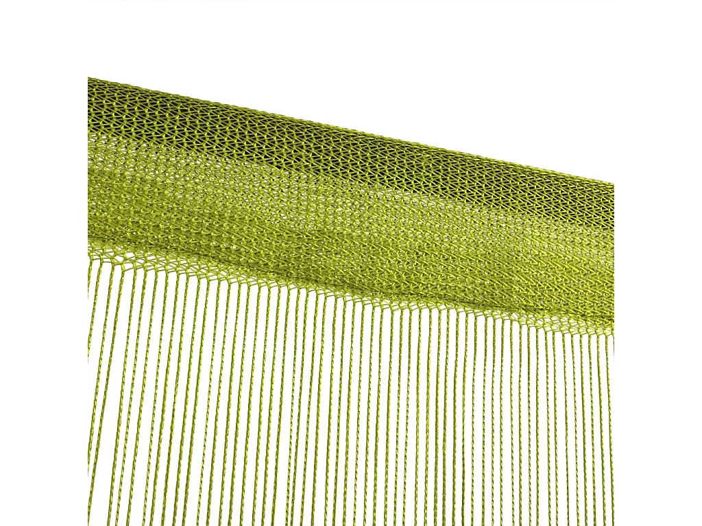 Garnvorhang 2 Stück 140 x 250 cm Grün