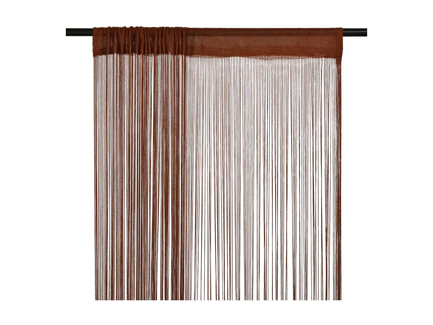 Tenda A Fili (90 X H200 Cm) Tinta Unita Lino - Tende/Tende Trasparenti/ Tende A