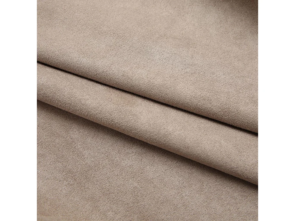 Rideaux occultants avec crochets 2 pcs Taupe 140x225 cm