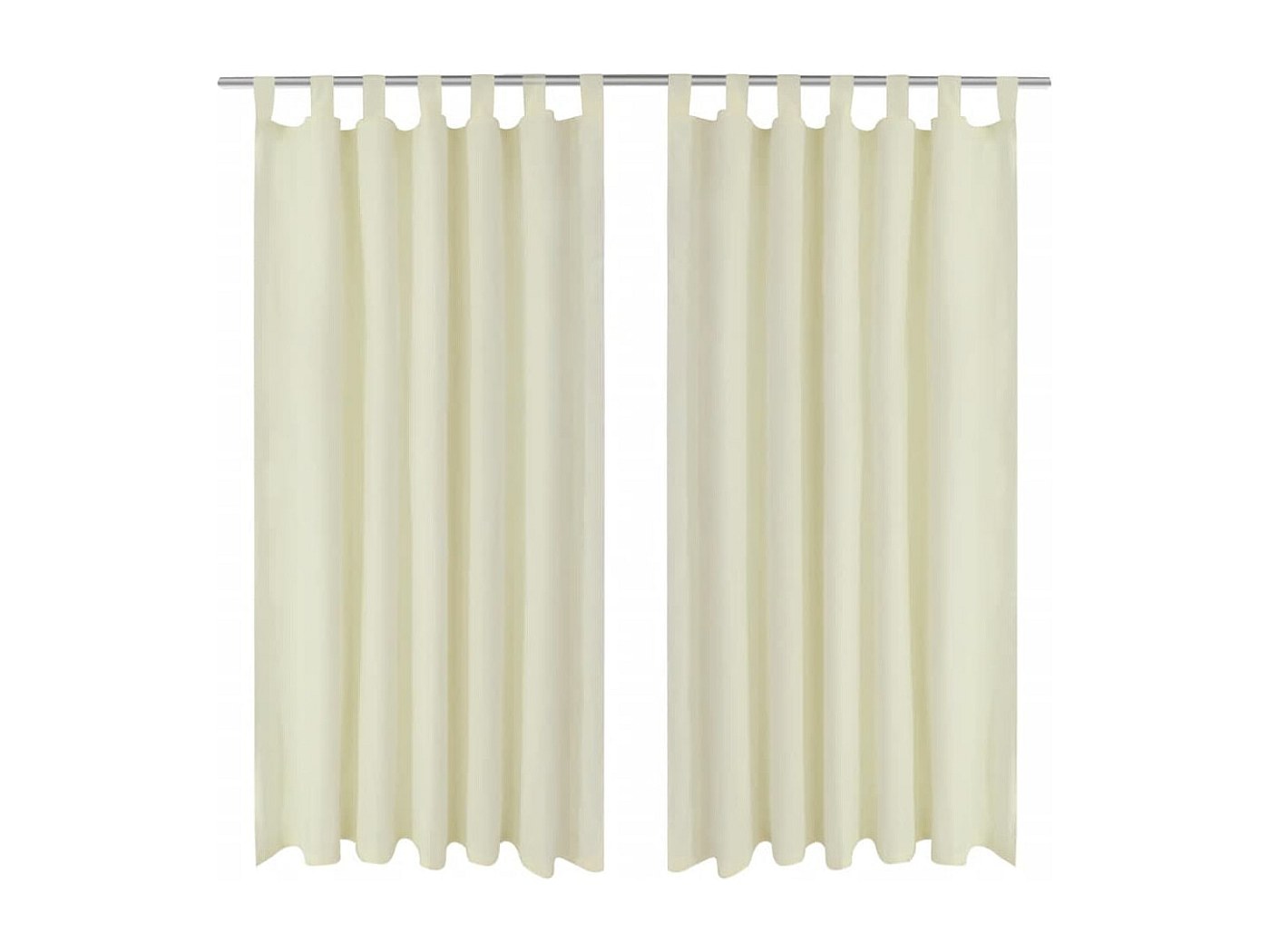 MUMFAS Tende Oscuranti In Velluto Tortora 132x248 Cm – 2 Pannelli Con Passanti, Isolanti Termiche E Acustiche