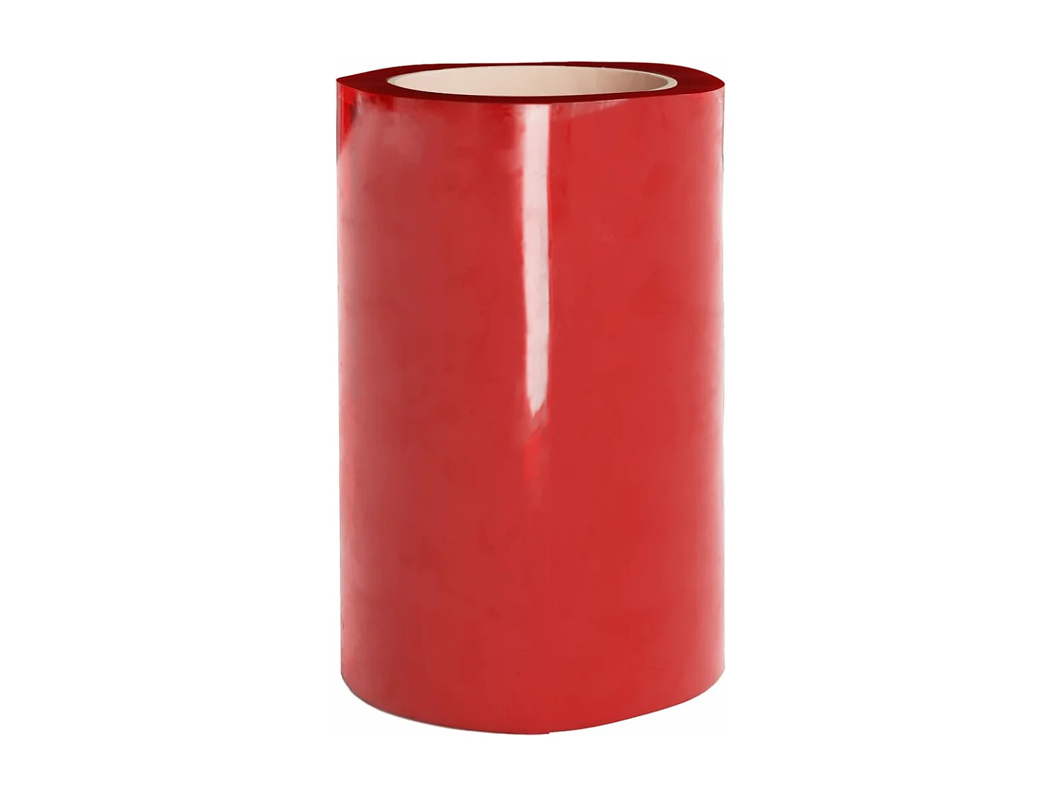 Cortina puerta roja 300 mmx2,6 mm 10 m PVC