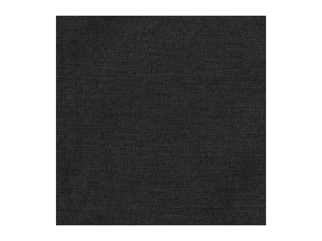 Verdunkelungsvorhänge Leinenoptik 2 Stück Anthrazit 140x245 cm