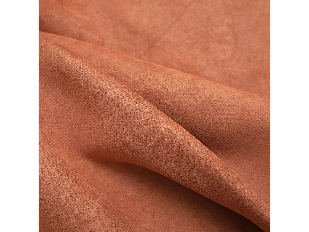 Tende oscuranti e anelli metallici 2 pz Ruggine 140x175 cm