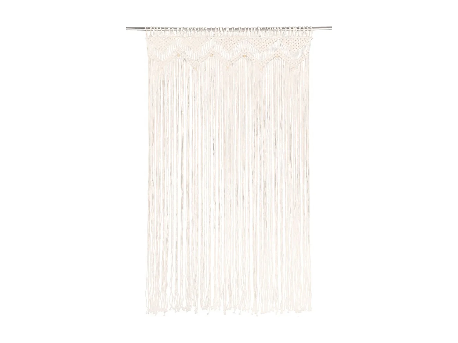 Tenda macramè 140x240 cm Cotone