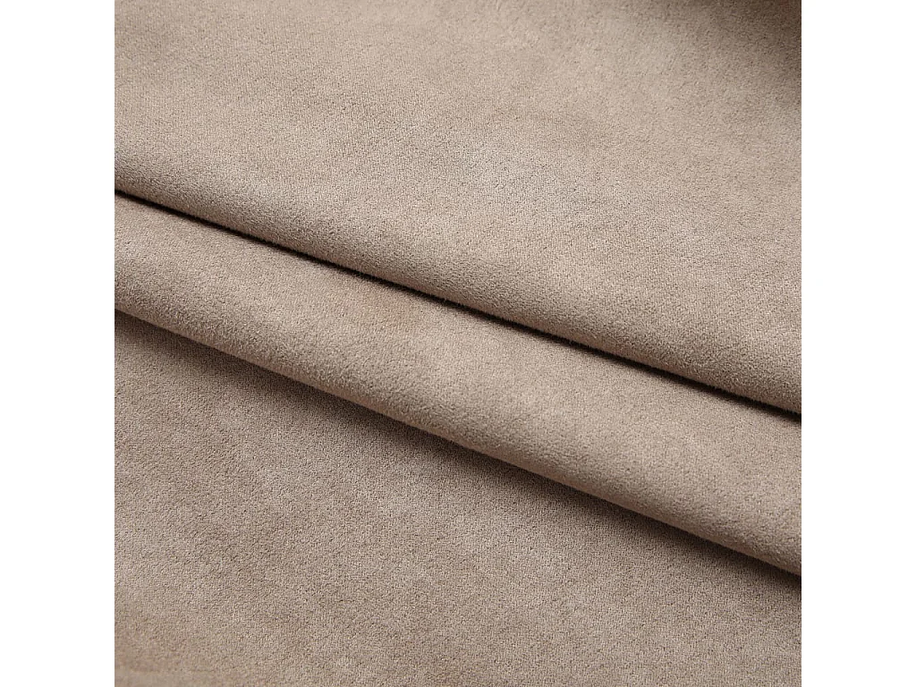 Rideaux occultants avec crochets 2 pcs Taupe 140x175 cm