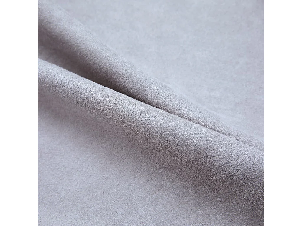 Rideaux occultants avec anneaux en métal 2 pcs Gris 140x245 cm