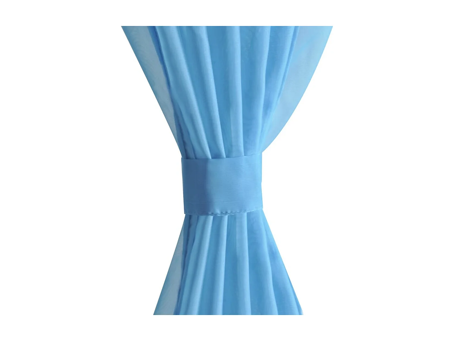 Rideau fin Turquoise 140x245 cm 2 pcs