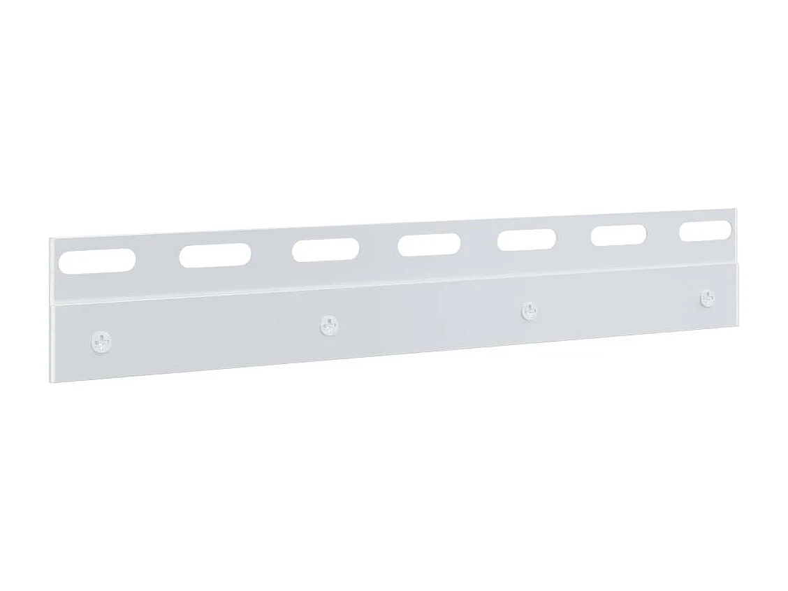 Plaques de connexion 4 pcs argenté 28 cm acier inoxydable