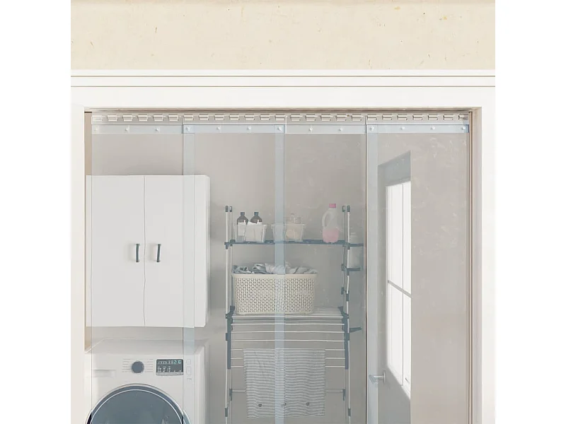 Verbindingsplaten 4 stuks zilver 28 cm RVS