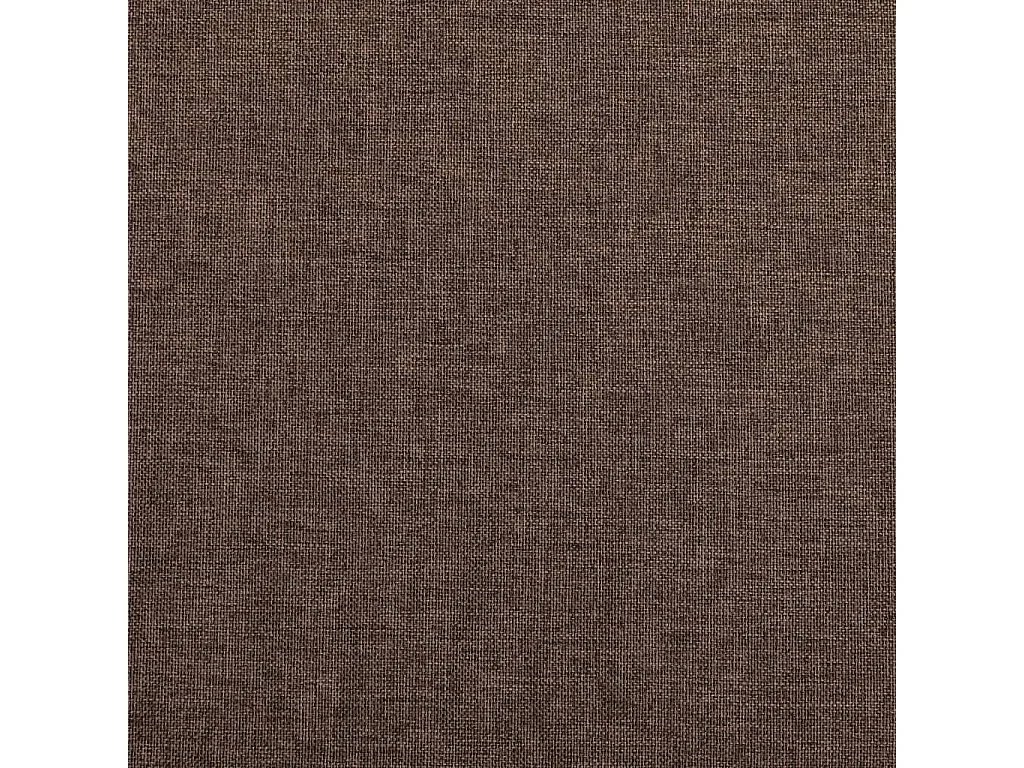 Linnenlook verduisteringsgordijn met oogjes Taupe 290x245 cm