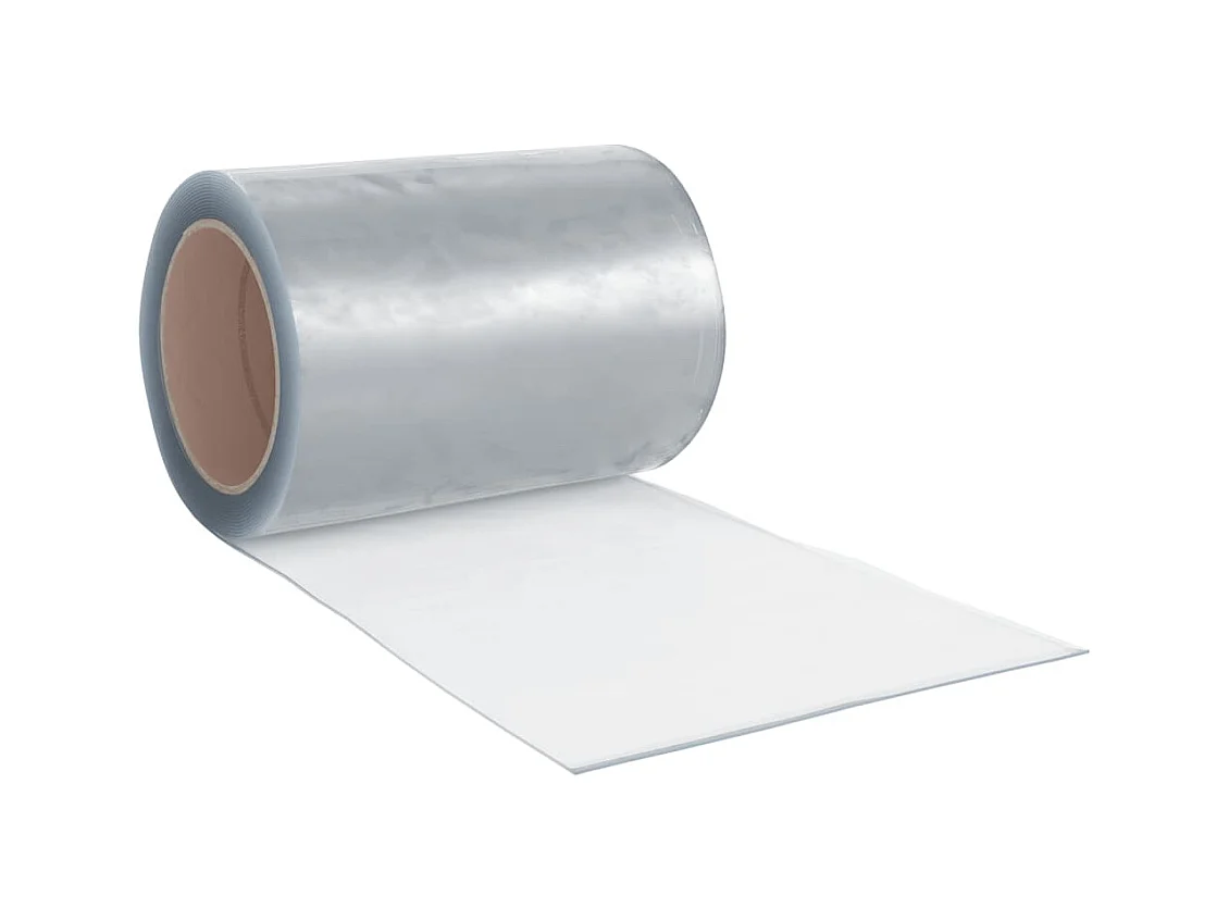 Cortina de porta transparente 300 mmx2,6 mm 10 m PVC