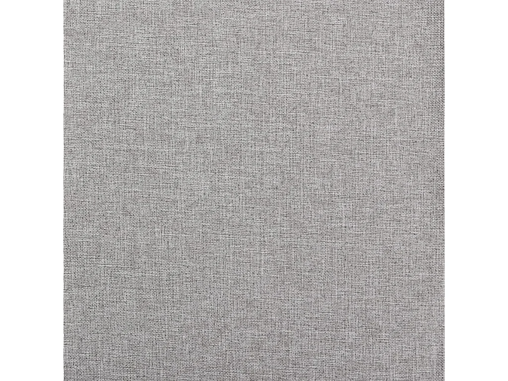 Cortina opaca aspecto lino con ojales Gris 290x245 cm