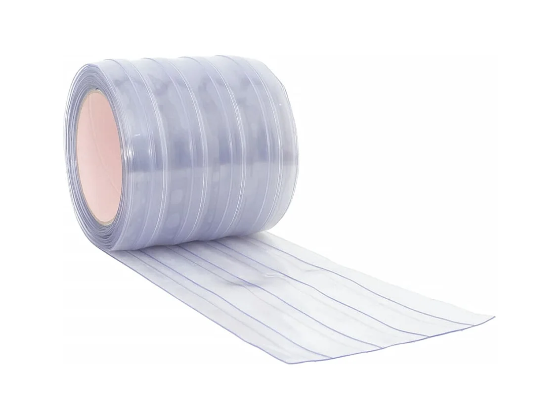 Transparant deurblad 200 mmx1,6 mm 25 m PVC