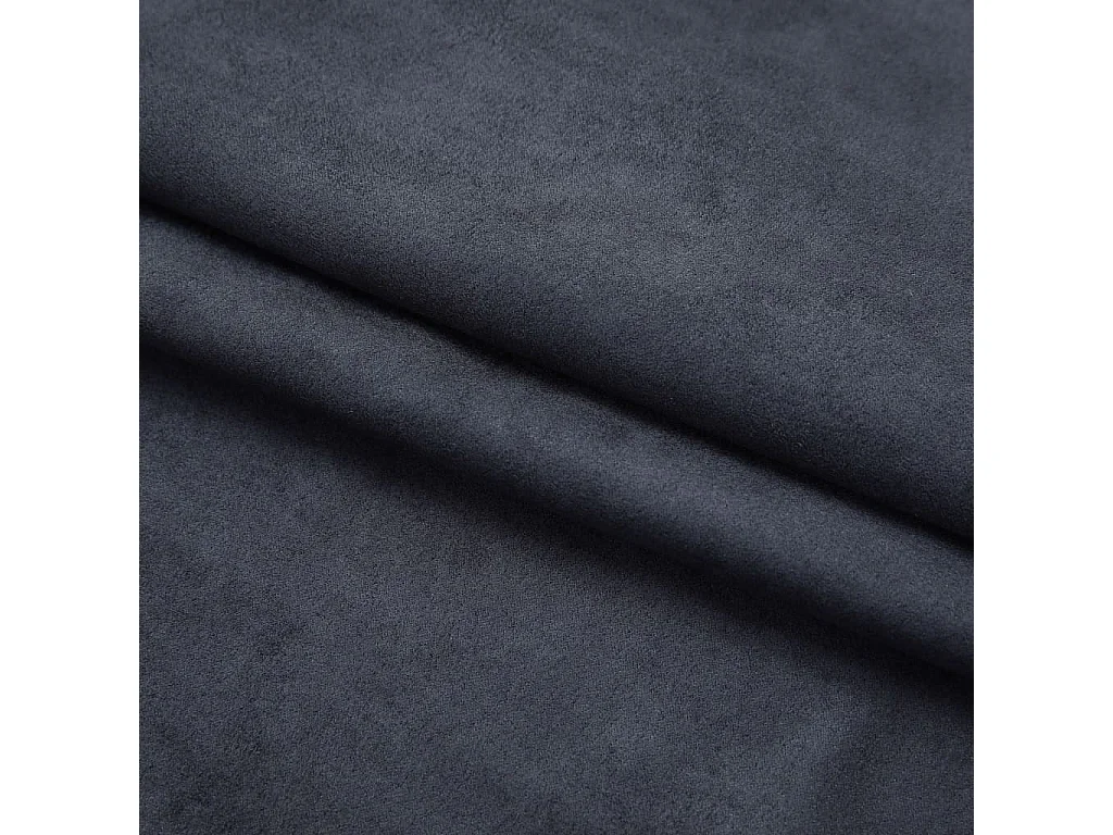 Tende oscuranti con ganci 2 pz Antracite 140x225 cm