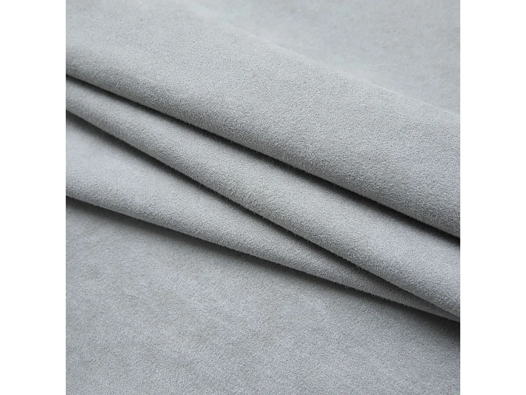 Cortinas blackout com ganchos 2 peças cinza 140x225 cm