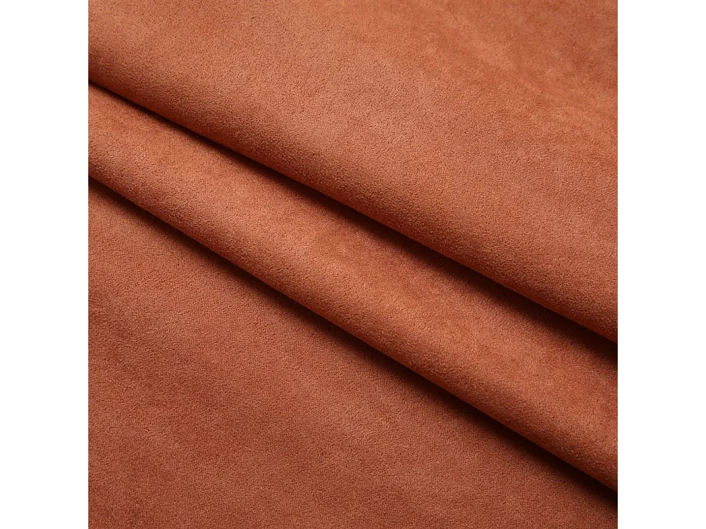 Cortinas opacas con ganchos 2 uds Óxido 140x245 cm