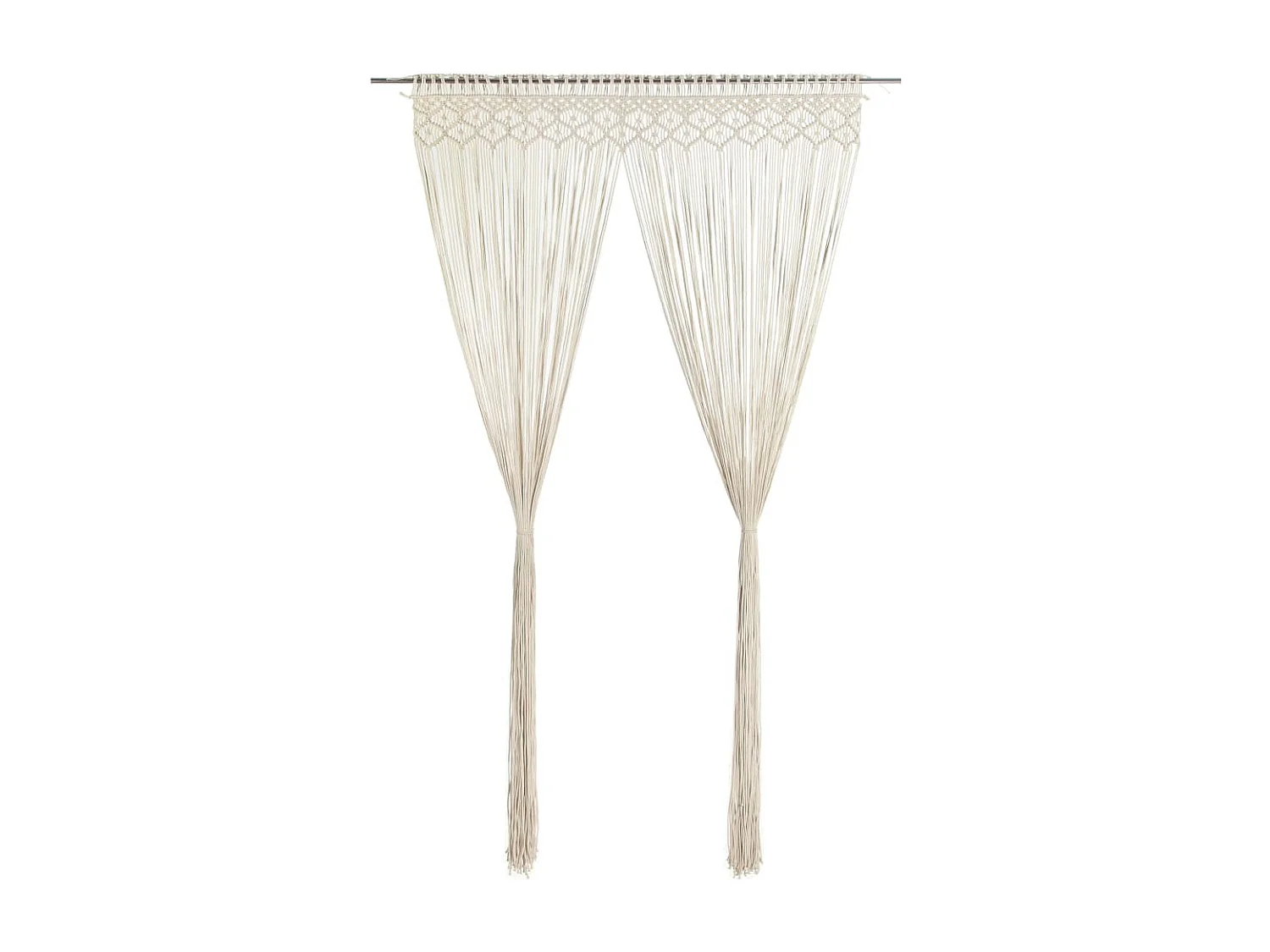 Tenda macramè 140x240 cm Cotone