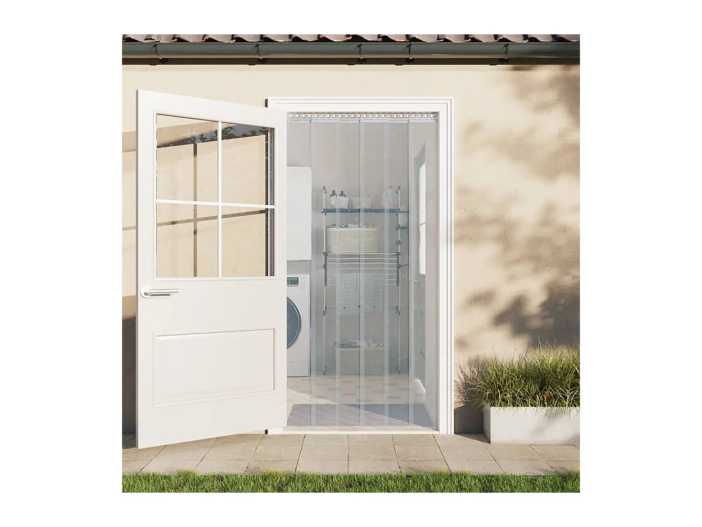 Rouleau de rideau en bande PVC 2 mm x 200 mm 25 m