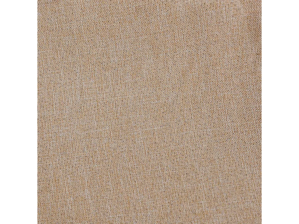 Rideaux occultants aspect lin avec œillets 2pcs beige 140x225cm