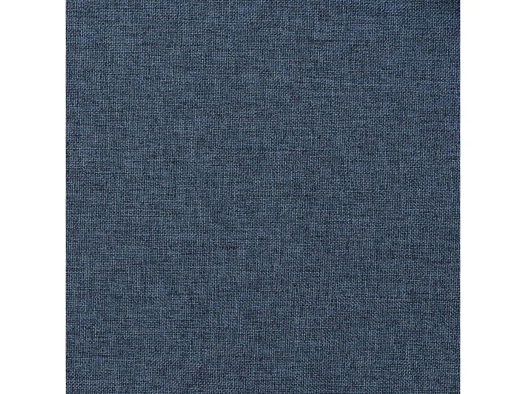 Rideaux occultants Aspect lin avec œillets 2 pcs Bleu 140x175cm