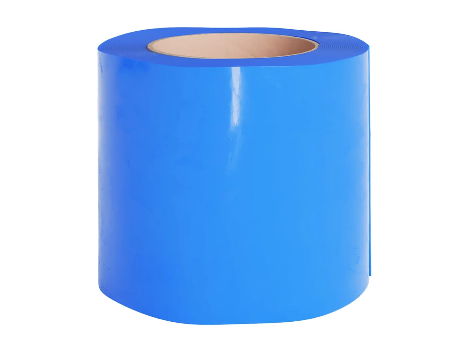 Blauw deurgordijn 200 mmx1,6 mm 25 m PVC