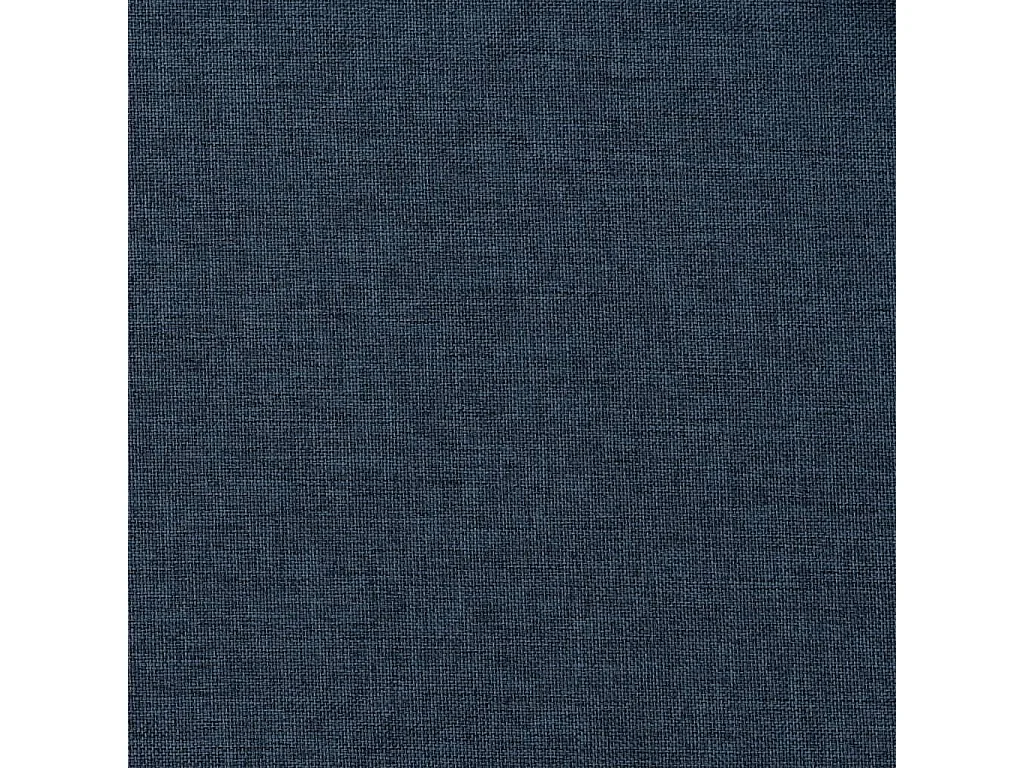 Rideaux occultants aspect lin avec crochets 2pcs Bleu 140x225cm