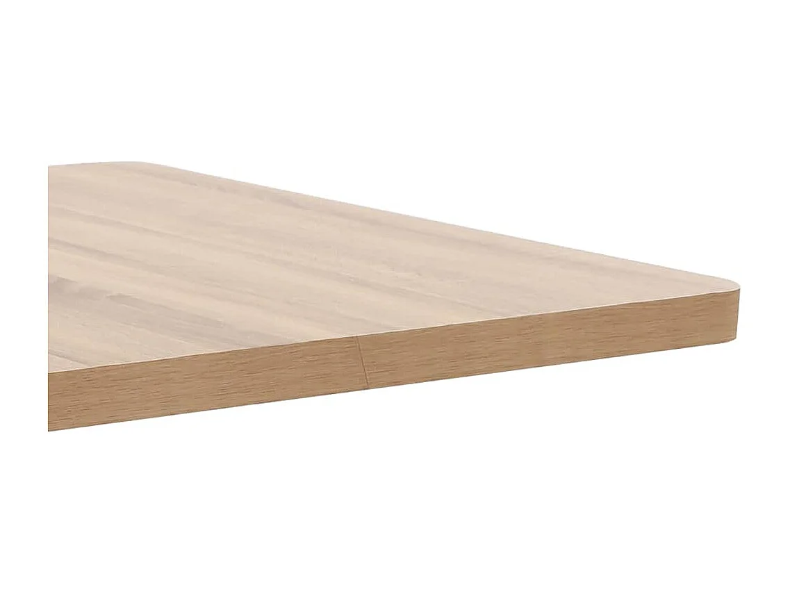 Table de bistro Marron clair 80x80 cm MDF