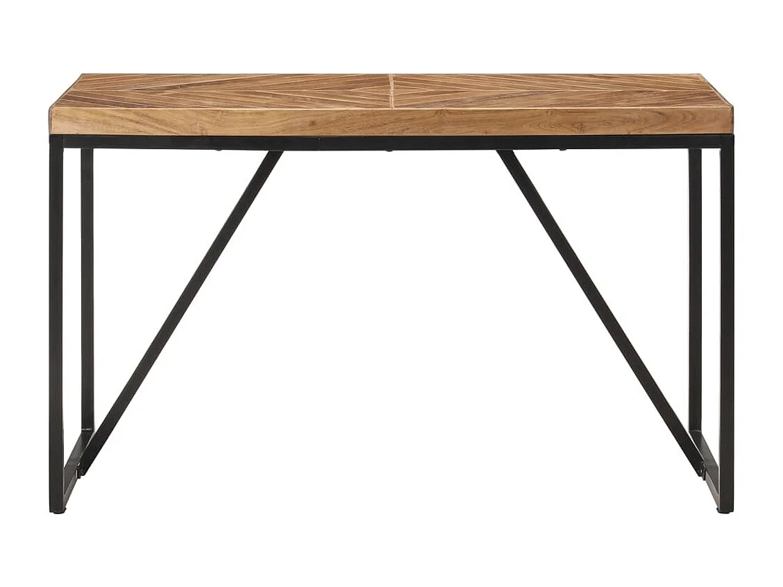 Tavolo da Pranzo 120x60x76 cm Legno Massello di Acacia e Mango