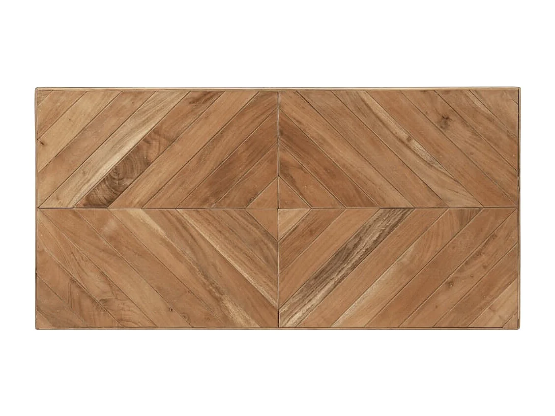 Tavolo da Pranzo 120x60x76 cm Legno Massello di Acacia e Mango
