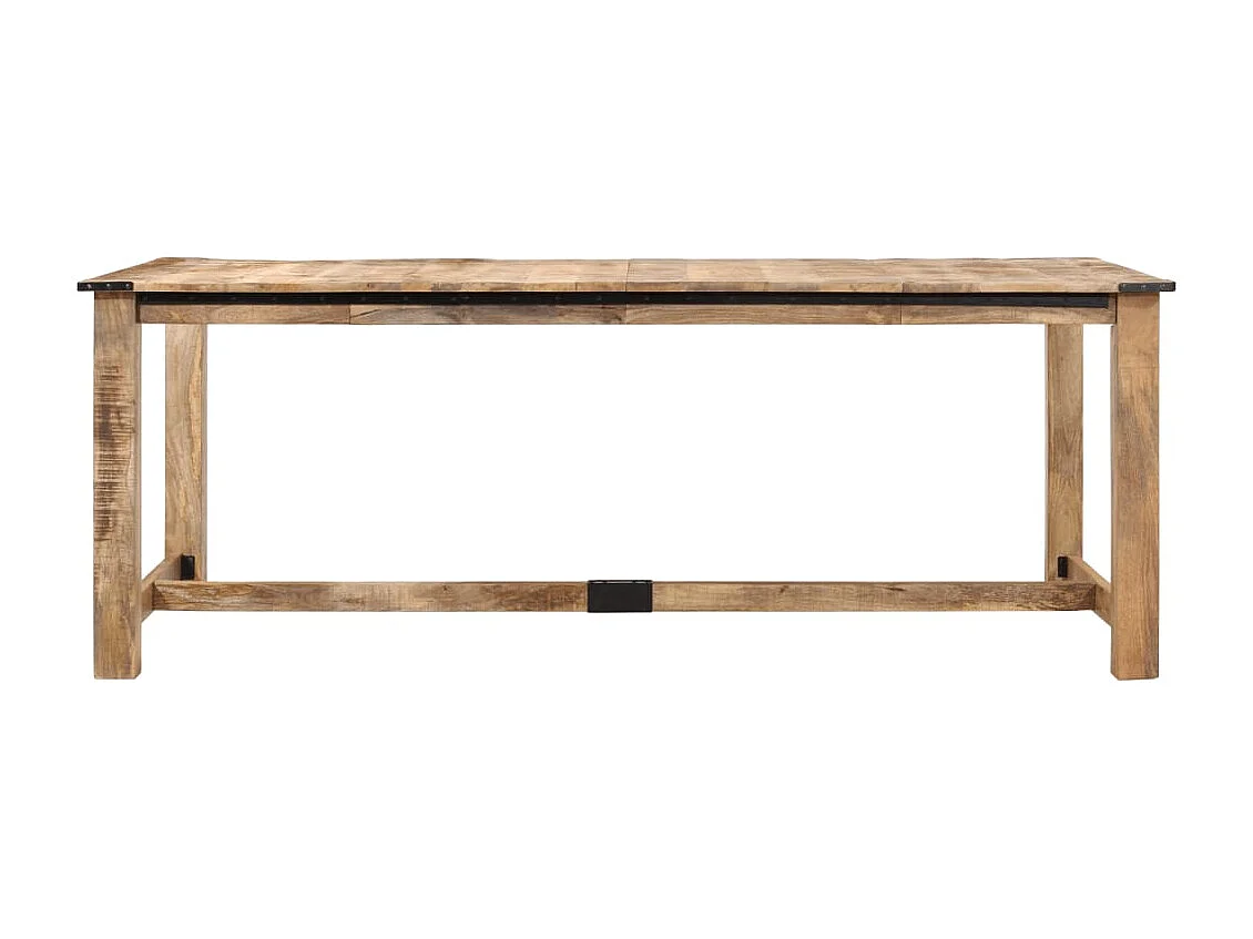 Tavolo da Pranzo 200x100x75 cm in Legno Massello di Mango