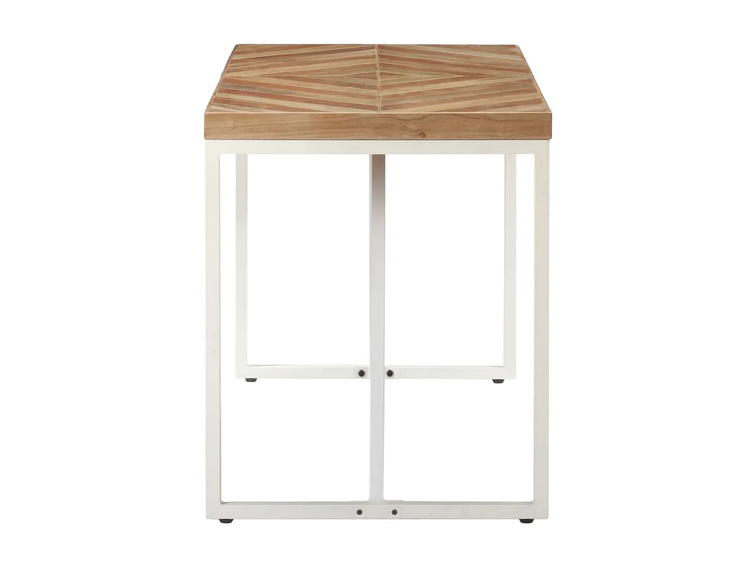 Mesa de comedor madera maciza de acacia y mango 120x60x76 cm