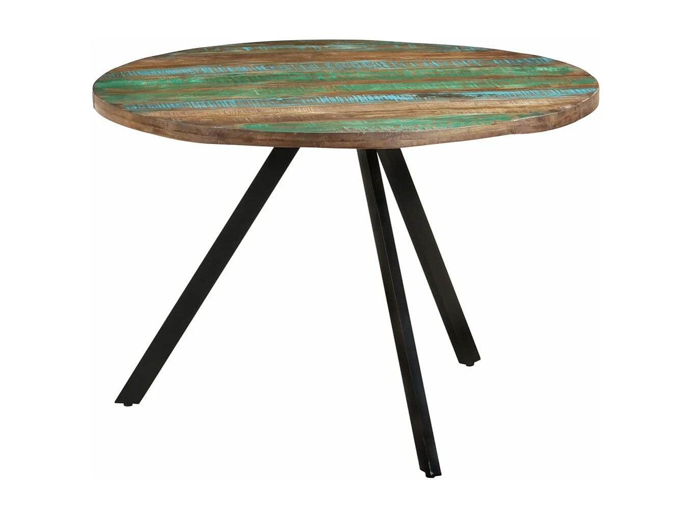 Table à manger 110x75 cm Bois massif de récupération