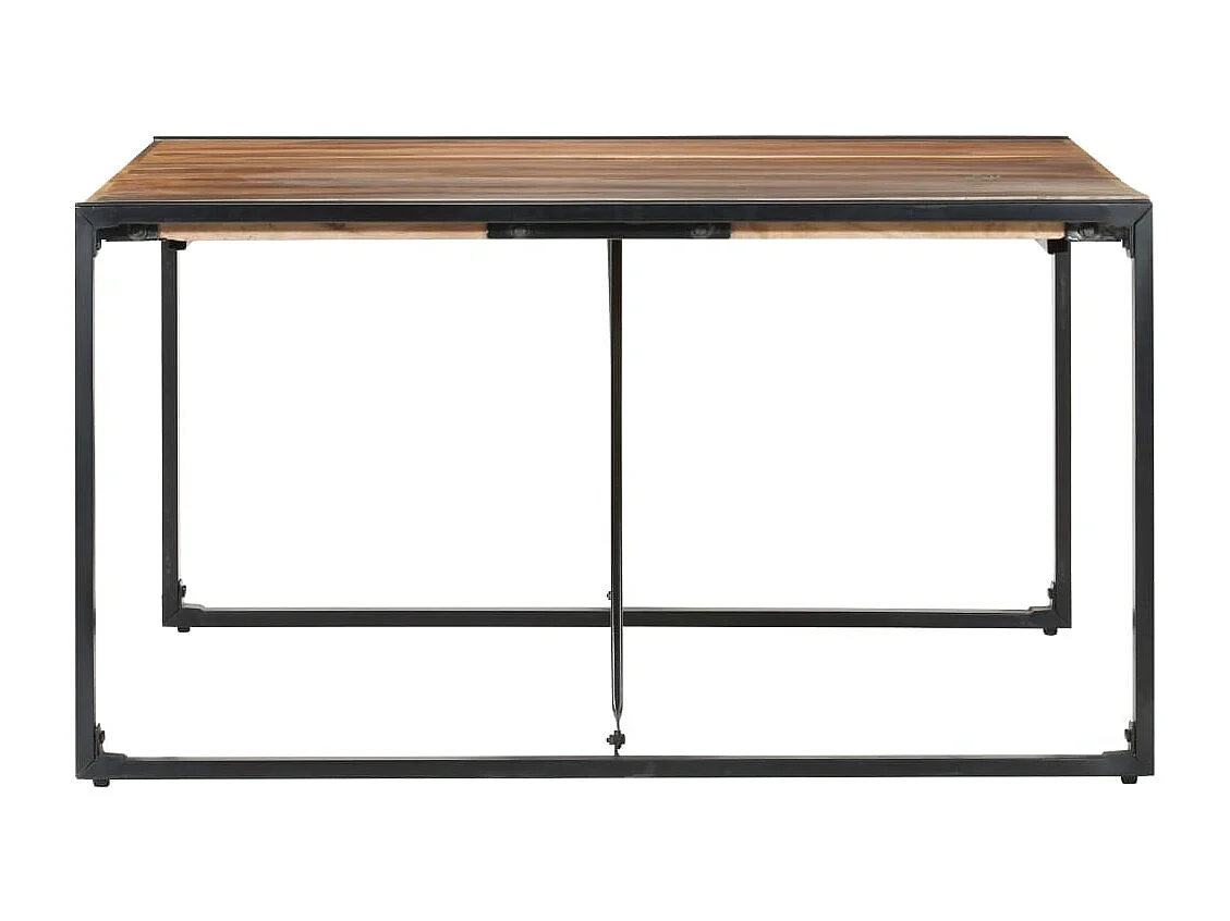 Table à manger 140x140x75 cm bois massif