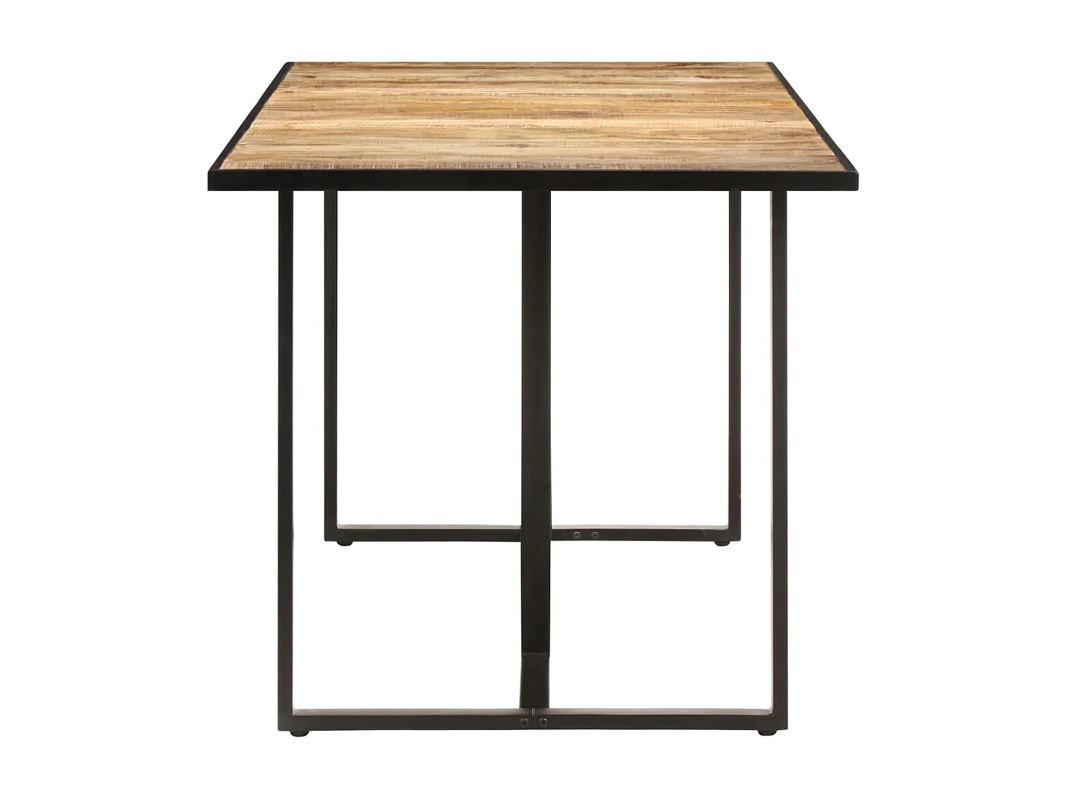 Mesa de comedor madera de mango rugosa 180 cm