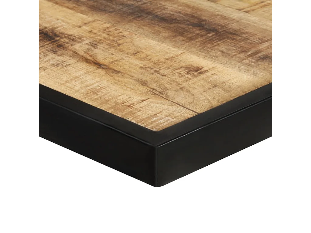 Mesa de comedor madera de mango rugosa 180 cm