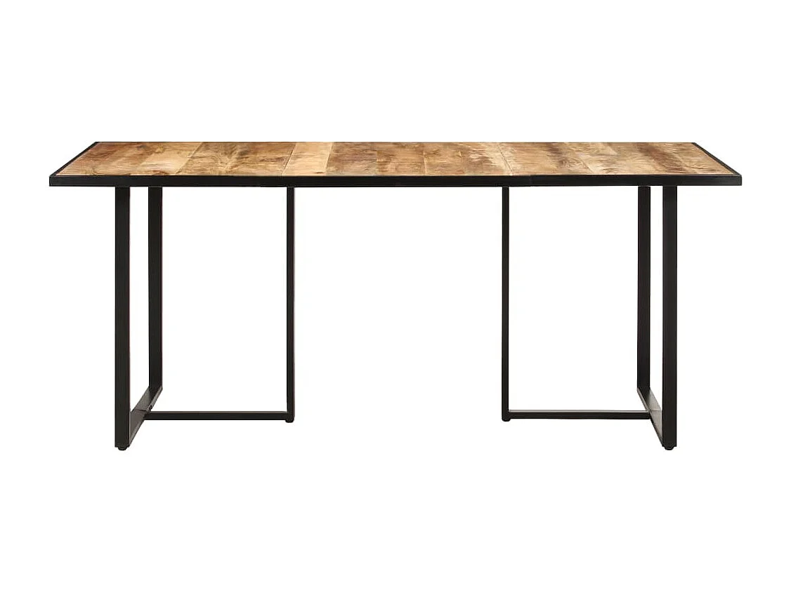 Table de salle à manger 180 cm Bois de manguier brut