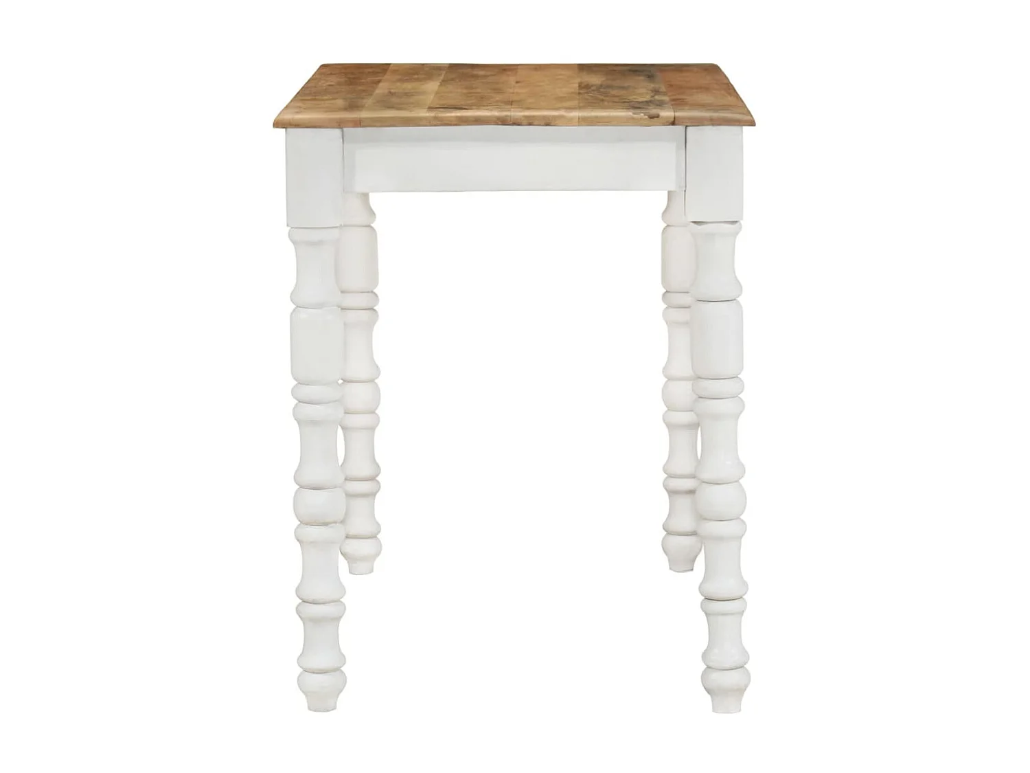 Tavolo da Pranzo 110x60x75 cm in Legno Massello di Mango