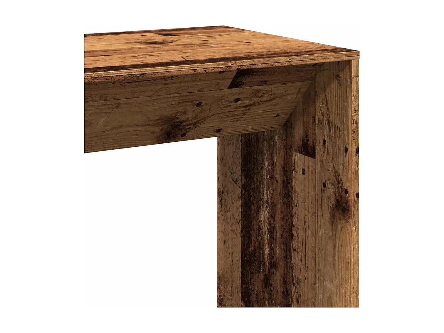 Mesa de bar 102x50x103,5 cm derivados de madeira madeira velha