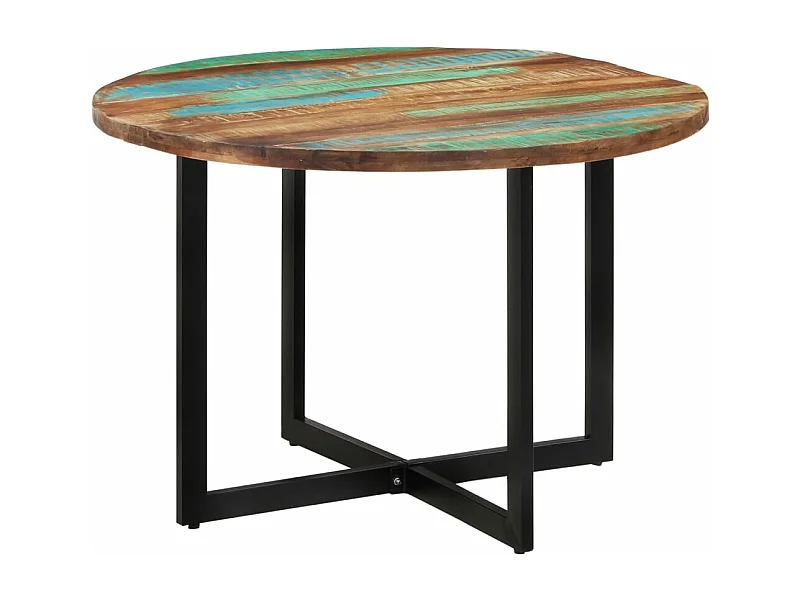 Table à manger 110x75 cm Bois massif de récupération