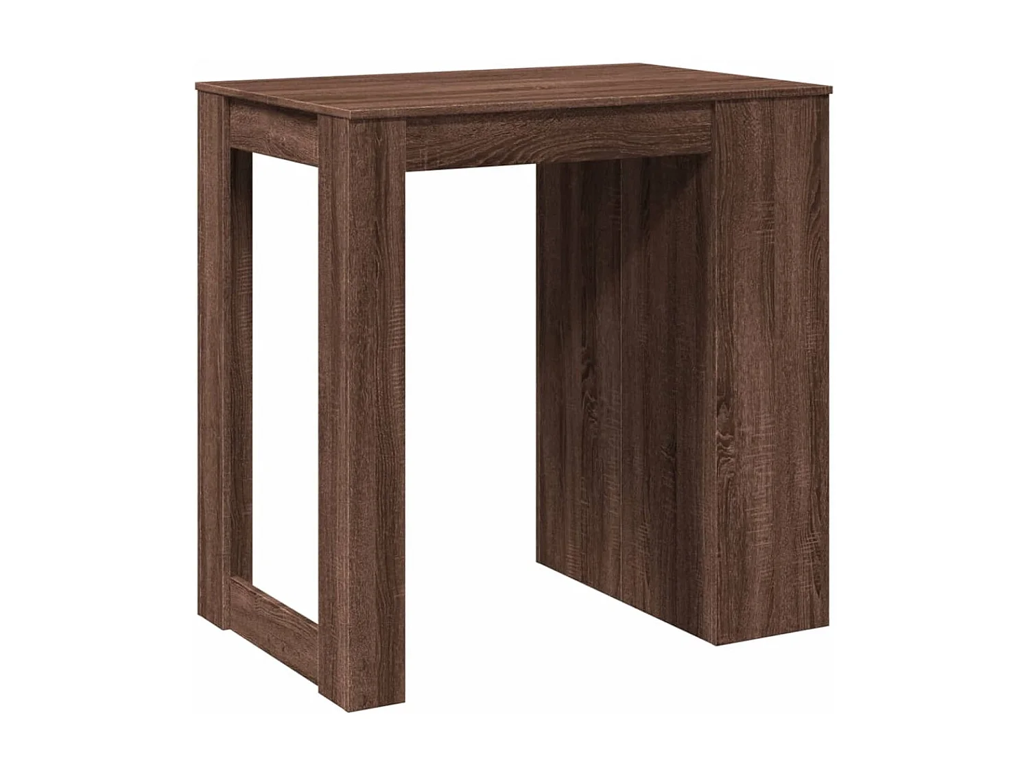 Bartisch Braun Eichen-Optik 102x70x103,5 cm Holzwerkstoff