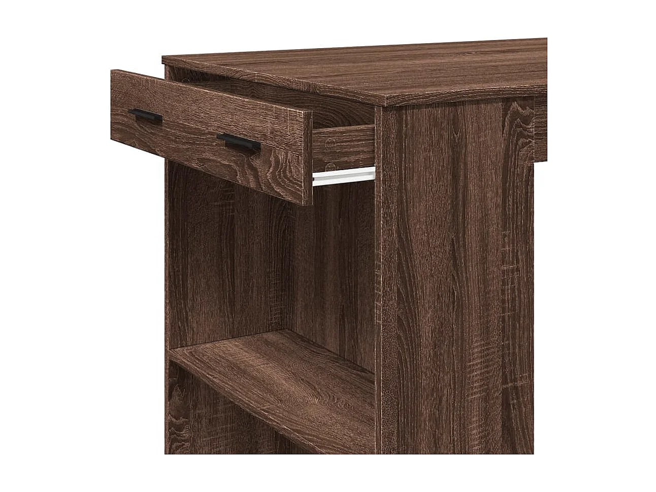 Bartisch Braun Eichen-Optik 102x70x103,5 cm Holzwerkstoff