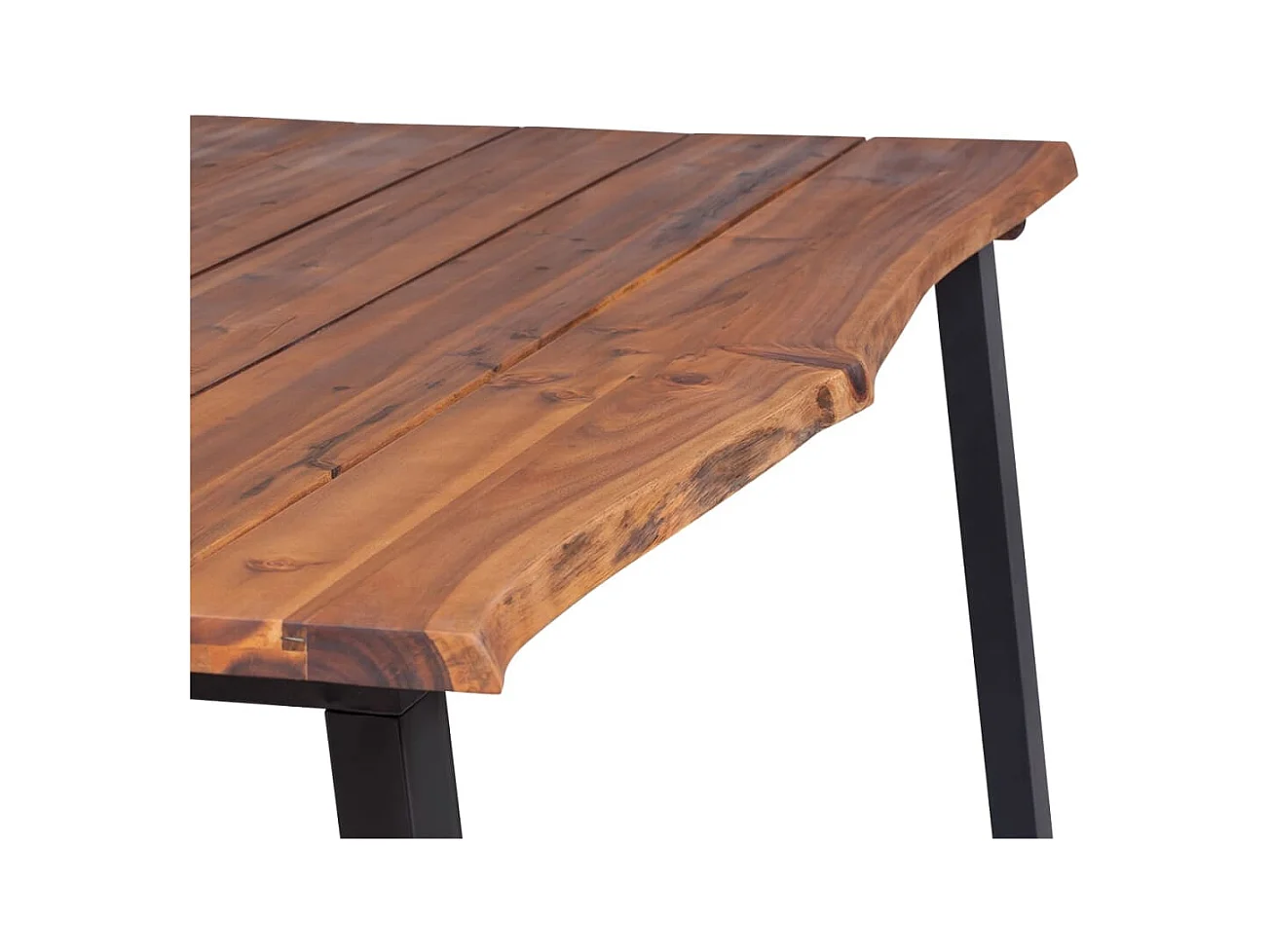 Tavolo da Pranzo 170x90x75 cm in Legno Massello Acacia