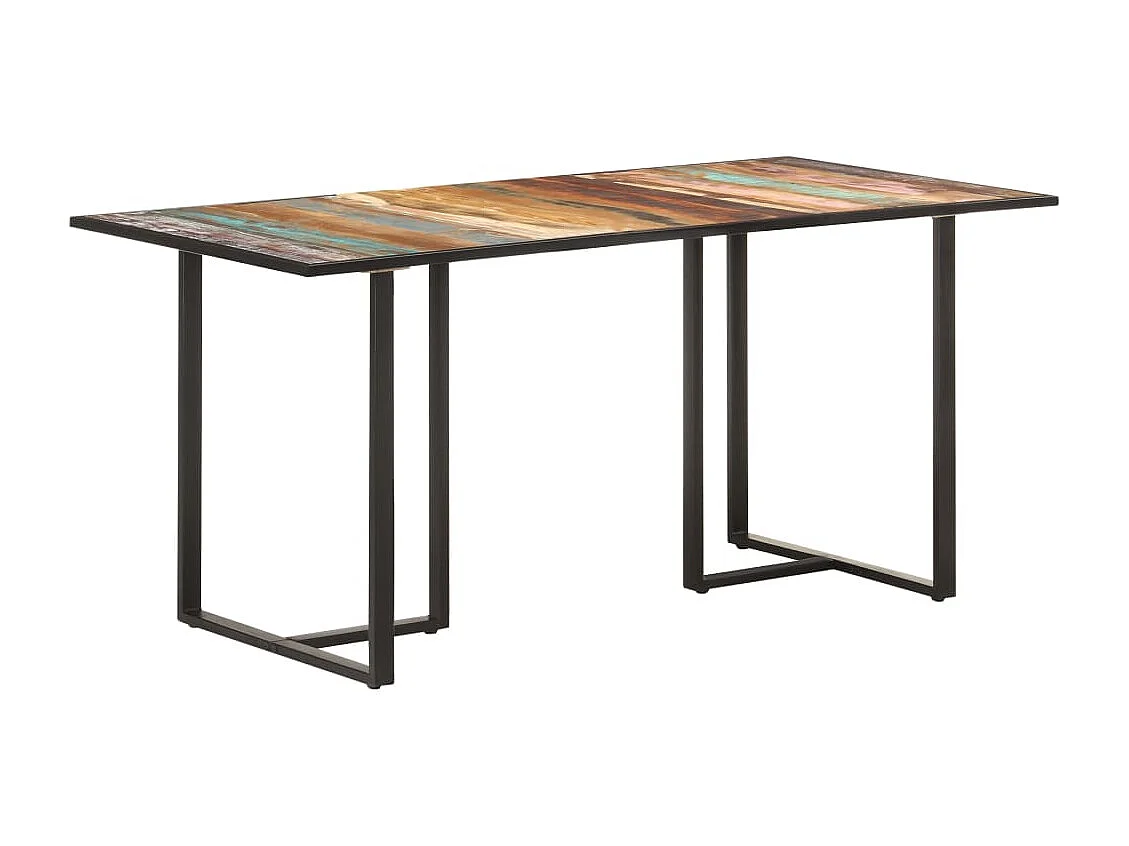 Tavolo da Pranzo 160 cm in Legno Massello di Recupero