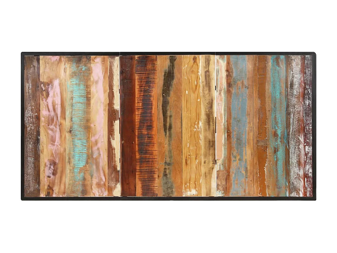 Tavolo da Pranzo 160 cm in Legno Massello di Recupero