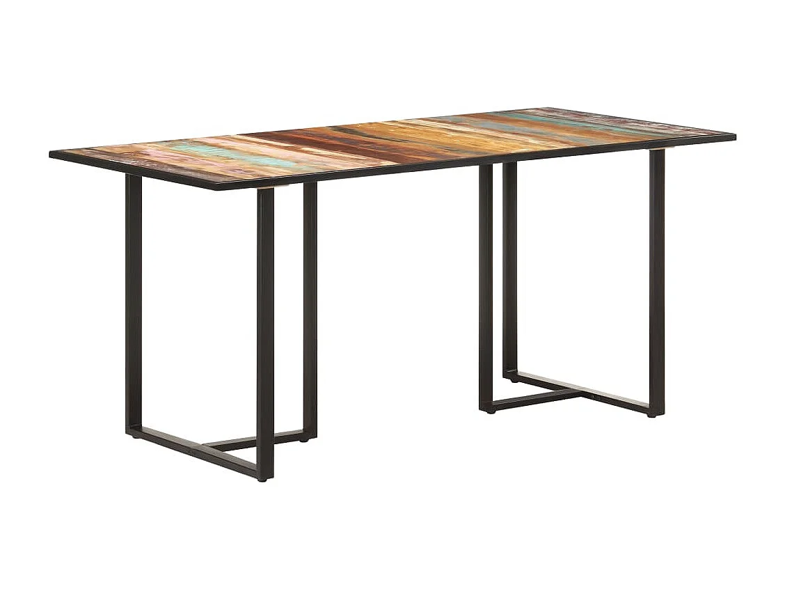 Tavolo da Pranzo 160 cm in Legno Massello di Recupero