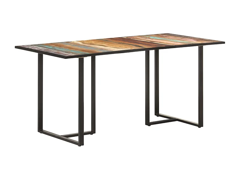 Eettafel 160 cm massief gerecycled hout